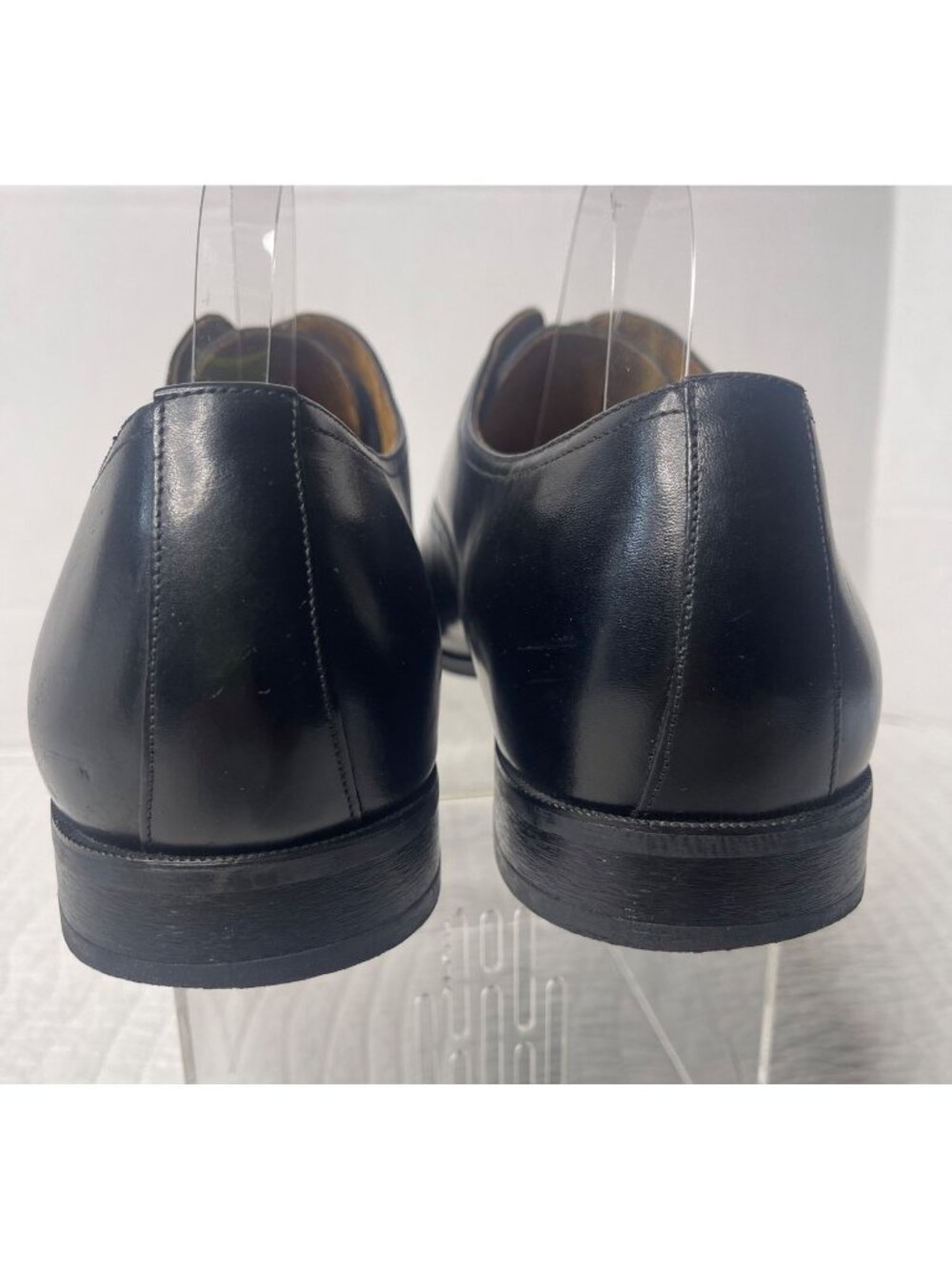 Florsheim Black Leather Mens Corbetta Cap Toe Oxford Dress Shoes 13D Office - Picture 4 of 9